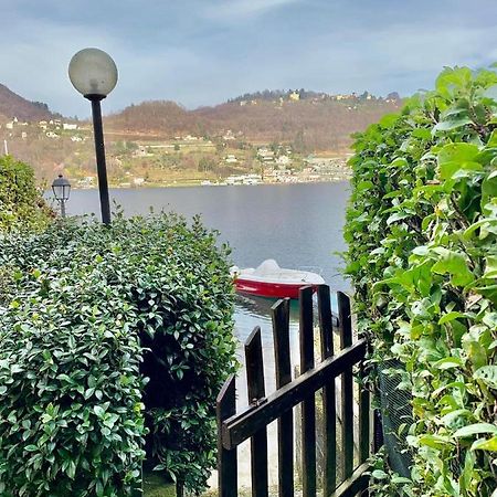 Villa Giardino Con Pontile Sul Lago D'Orta In Riva Orta San Giulio Extérieur photo