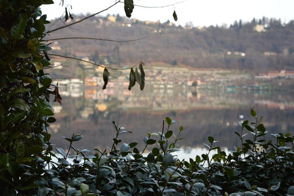 Villa Giardino Con Pontile Sul Lago D'Orta In Riva Orta San Giulio Extérieur photo