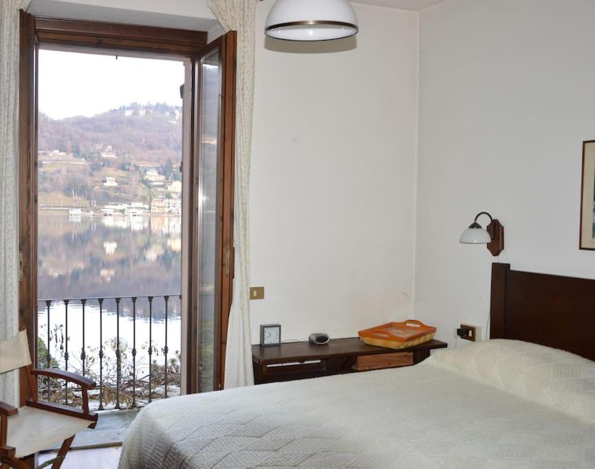 Villa Giardino Con Pontile Sul Lago D'Orta In Riva Orta San Giulio Extérieur photo