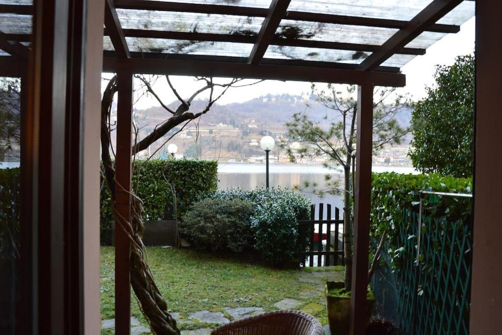 Villa Giardino Con Pontile Sul Lago D'Orta In Riva Orta San Giulio Extérieur photo
