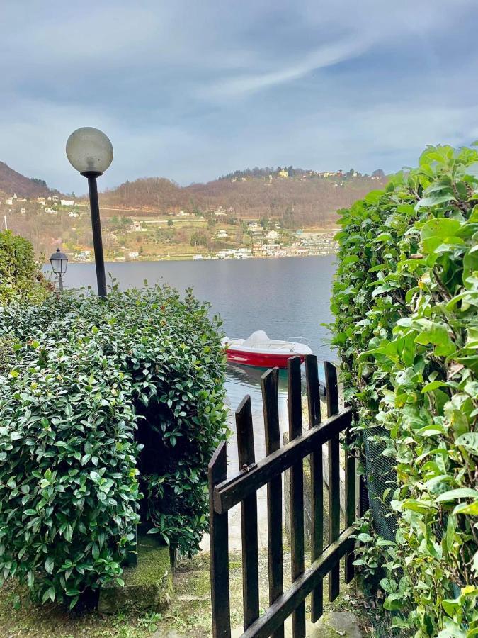 Villa Giardino Con Pontile Sul Lago D'Orta In Riva Orta San Giulio Extérieur photo