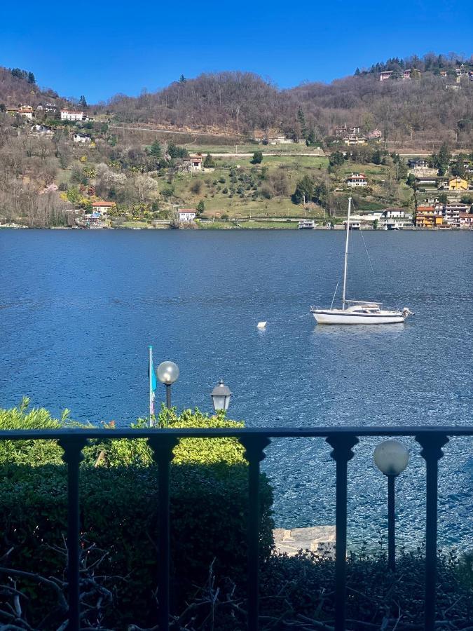 Villa Giardino Con Pontile Sul Lago D'Orta In Riva Orta San Giulio Extérieur photo
